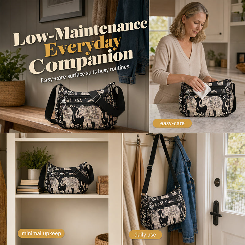 📢📢40% DE RÉDUCTION !! ⏰🎒 Sac bandoulière nylon voyage – Multi-poches, fermeture sécurisée, format compact mais spacieux, parfaite pour les escapades et le quotidien 🗺️☕