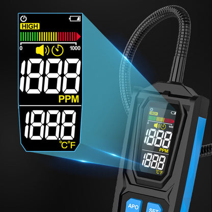 📢📢40% DE RÉDUCTION !! ⏰ Détecteur de fuites halogène rechargeable – Sonde flexible, écran LCD, sensibilité maximale pour trouver la moindre micro-fuite de gaz réfrigérant sans effort 🛠️💨