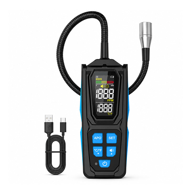 📢📢40% DE RÉDUCTION !! ⏰ Détecteur de fuites halogène rechargeable – Sonde flexible, écran LCD, sensibilité maximale pour trouver la moindre micro-fuite de gaz réfrigérant sans effort 🛠️💨