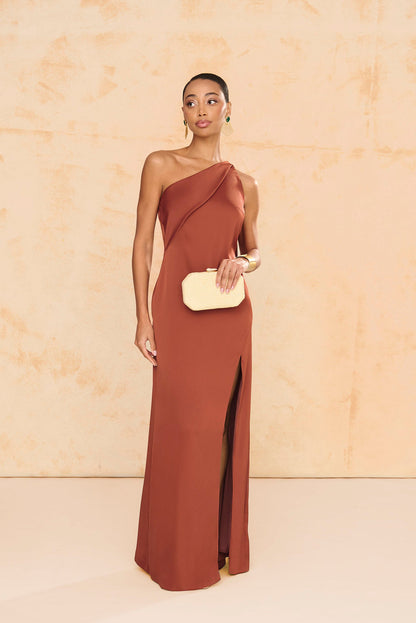Vestido Lotus Terracota